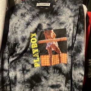 PLAYBOY Long sleeve 2021 tie-dye medium t shirt